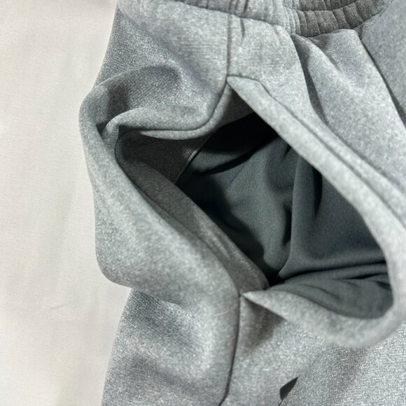 NWT Under Armour Men's Full Heather Fleece Joggers Gray 5XL Loose Fit Sweats Z13 - Picture 3 of 8